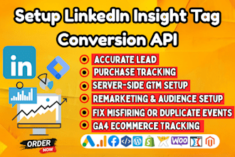 fix or setup linkedin insight tag and conversion API