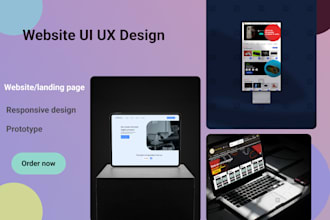 website UI UX design