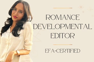 be your romance developmental editor