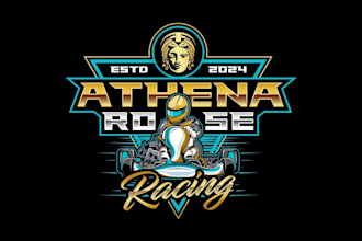 create awesome and gorgeous racing logo design