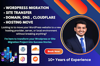 do wordpress migration site transfer and hosting move