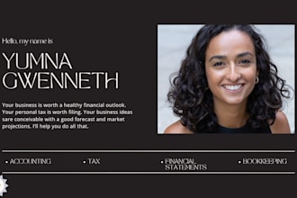 provide accounting, financial management and tax services