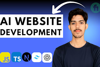 build ai powered websites using react and nextjs