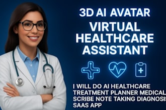 do ai healthcare treatment planner medical scribe note taking diagnosis saas app