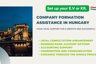 assist you with setting up a company in hungary