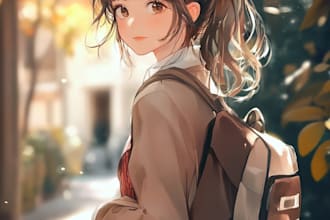 draw anime character for you
