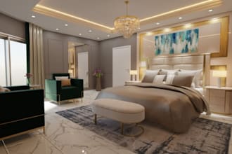 redesign 3d apartment interior, art deco living room,furniture layout,cgi render