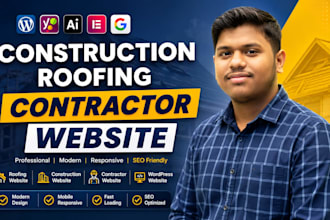 redesign roofing construction website that converts into leads