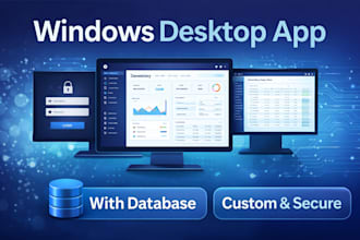 develop c sharp desktop application