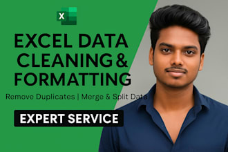 clean, format, merge, excel data