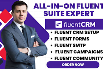 fluent crm fluent community fluent campaign newsletter fluent form fluent smtp