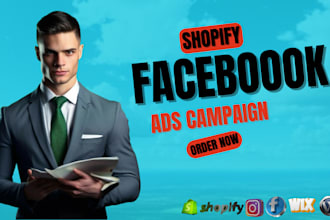 create targeted facebook ads for shopify, woocommerce, dropshipping stores
