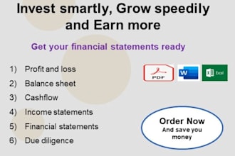 prepare profit and loss, balance sheet and vat return of UK,ireland,uae