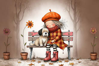 children story book illustration children story book illustration