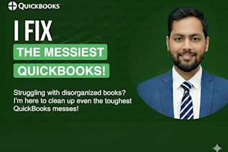 quickooks cleanup and bookkeeping