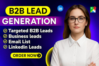 do germany, france, spain, USA ,UK b2b leads generation and web scrapping