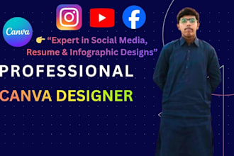 design custom canva templates and design