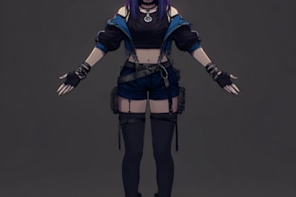 draw anime or manga character design