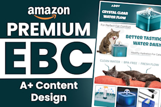 design a plus content or premium ebc design for amazon