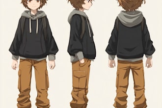 draw anime manga illustration