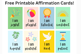 design modern affirmation card etsy card motivational card inspiration card deck