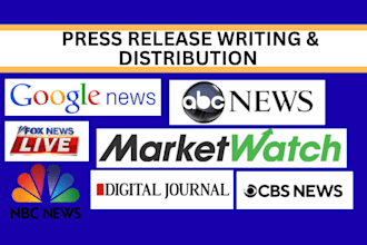 write SEO press release ai tech pr distribution pr writing article submission
