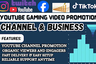 do youtube gaming video promotion