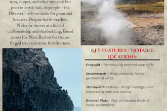 craft immersive worldbuilding, lore, and cultures for your fantasy world