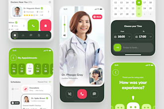 build ai doctor booking app, telemedicine app, healthcare app, medical app