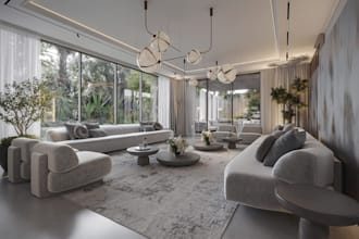 model and render complete 3d projects, interiors or exteriors, in 4k