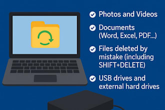remote data recovery for deleted files