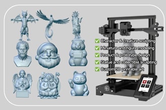 make quality stl files for 3d printing
