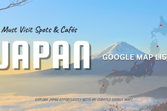 share my google map list of japans best cafes restaurants and must visit spots