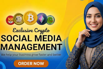 be your web3 token nft crypto social media manager and content creator