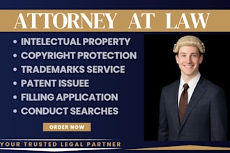 review and provide advice on intellectual property matters