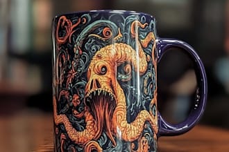 design your custom mug design