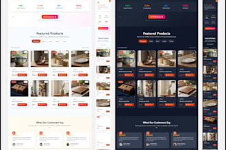 build a react landing page with 90 plus lighthouse score