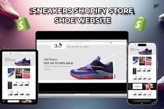 design shoe website shopify store sneakers website sneakers store shoe store