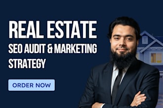 do real estate website SEO audit and marketing strategy