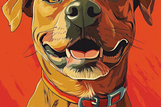 draw disney pet portrait