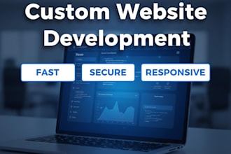create a modern and secure web application for your business