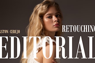 provide editorial retouching service