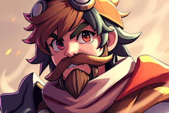 create high quality game character for game