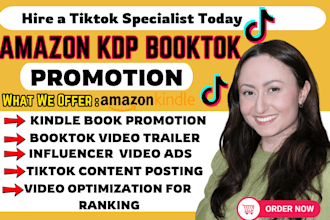 viral usa amazon book promotion tiktok booktok promotion acx audiobook trailer