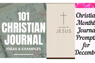 design christian prayer journal bible study journal devotional planner