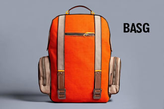design backpack, hand bag, luggage bag, school bag and any bag