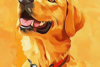 design amazing disney pet portrait