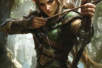 draw fantasy or dnd creatures and monsters