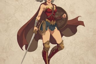 design original superhero character