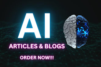 write ai blog posts and educational learning materials